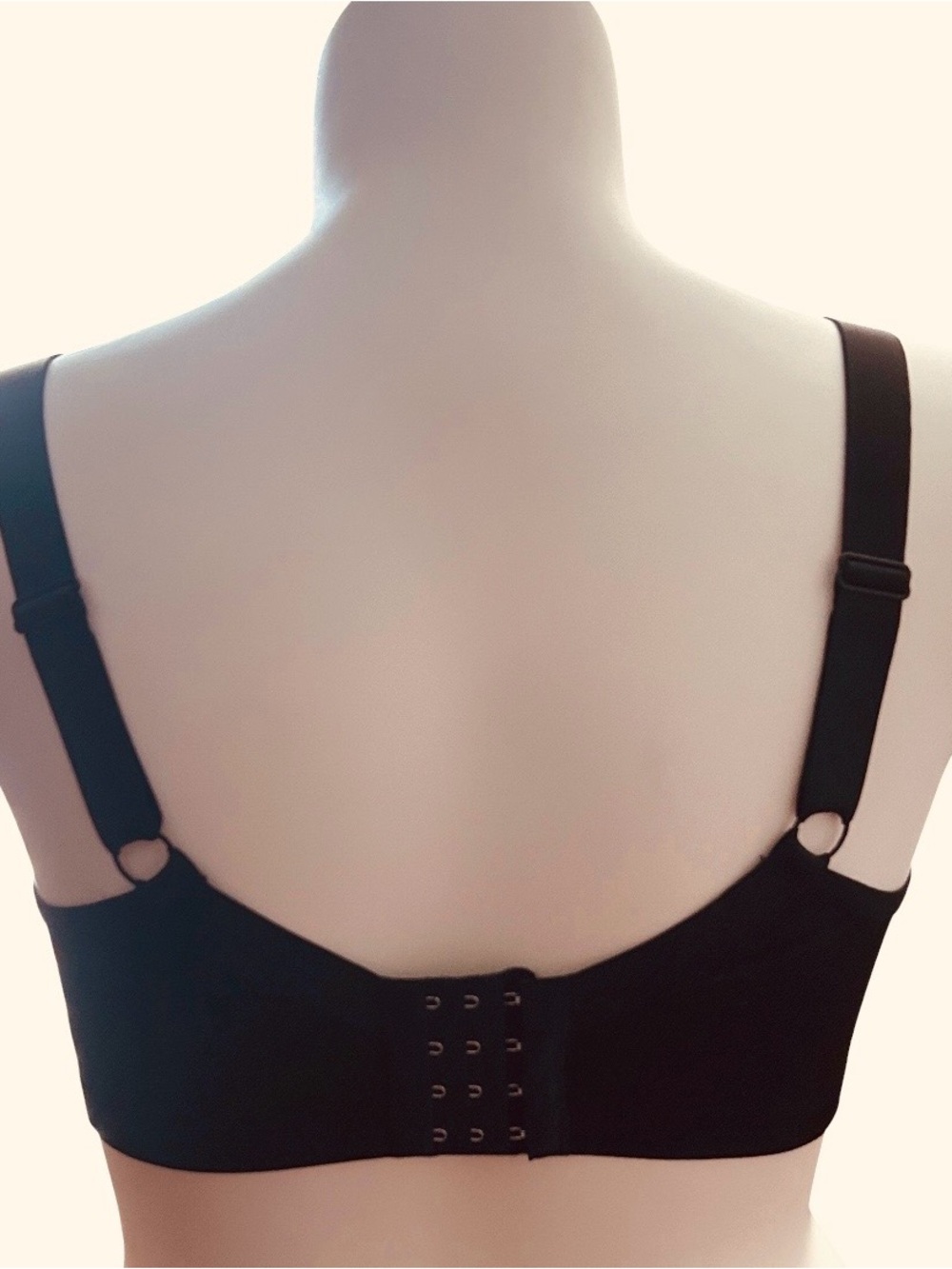💐NEW Floral Lace Trim Black Bra with Neon Flowers 40D - Picture 2 of 4